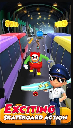 Little Singham Super Skater Screenshot1