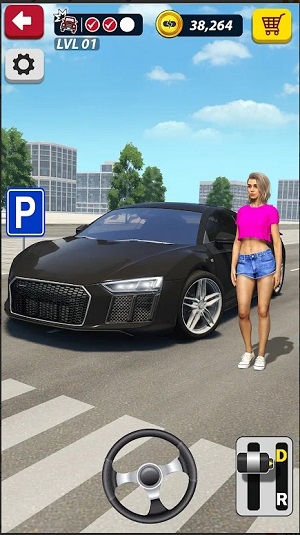 lái xe ô tô- 3D trò chơi taxi Screenshot2