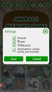 Animals Memory Game Screenshot6