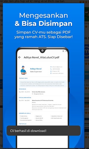 KitaLulus: Loker & CV Maker Screenshot1