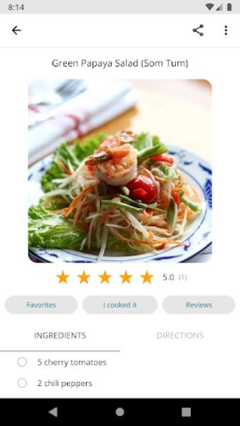 Thai Recipes Screenshot4