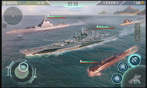 Battle Warship: Naval Empire Screenshot1