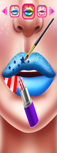 Lip Art Games: Lipstick Makeup Screenshot2