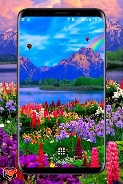 Valley of Flowers live wallpaper Screenshot3