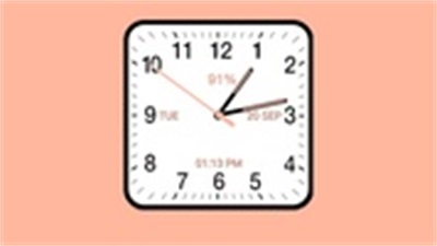 Analog Clock Square Cloassic Screenshot2