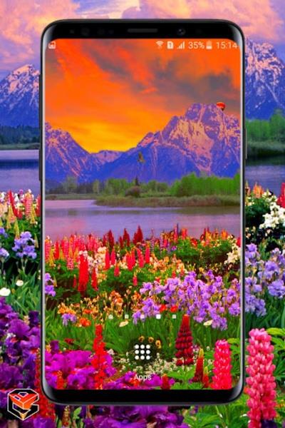 Valley of Flowers live wallpaper Screenshot4