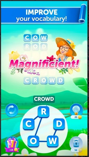 Bouquet of Words: Word Game Screenshot2