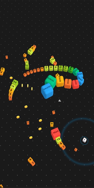 Snake Cube Arena: Merge 2048 Screenshot1