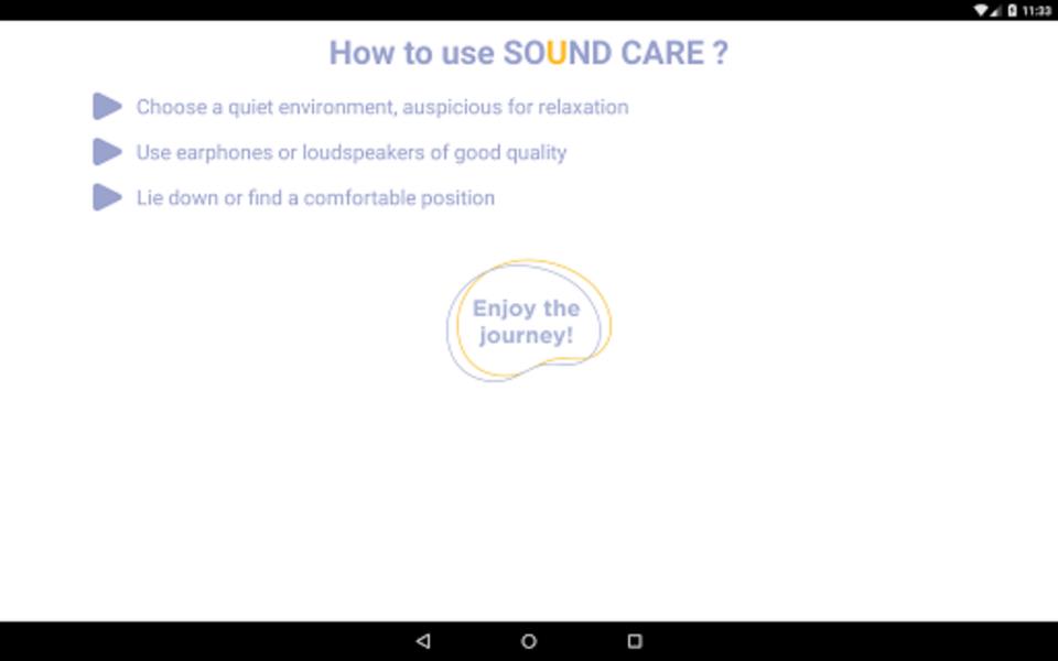 SOUND CARE Screenshot3