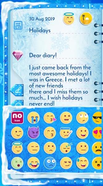 Winter Princess Diary Screenshot1