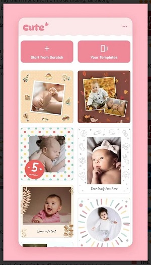 Baby Photo Editor Screenshot3