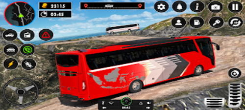 Coach Bus Simulator Offroad 3D Screenshot2