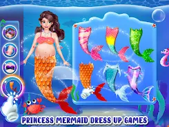 Baby Mermaid Games for Girls Screenshot1