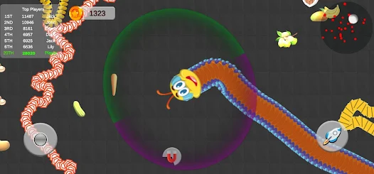 Snake Zone.io Hungry Slither Screenshot2