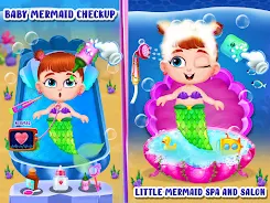 Baby Mermaid Games for Girls Screenshot4