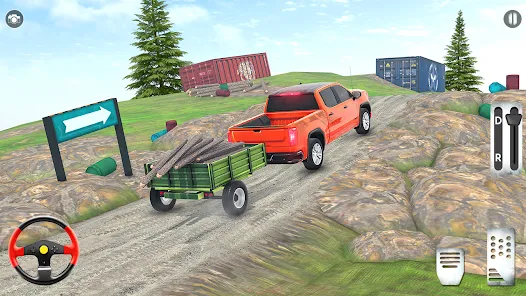 Offroad Car Parking: Car Games Screenshot1