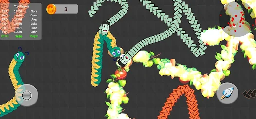 Snake Zone.io Hungry Slither Screenshot1