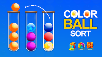 Color Ball Sort Puzzle Game 3D Screenshot2