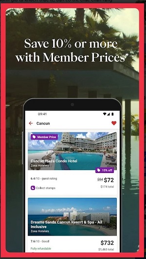 Hotels.com: Đặt khách sạn Screenshot1