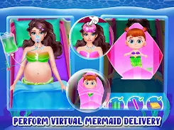 Baby Mermaid Games for Girls Screenshot8