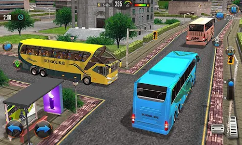 Offroad School Bus Drive Games Screenshot2