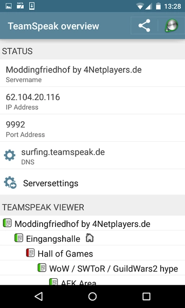 4Netplayers Server Manager Screenshot9