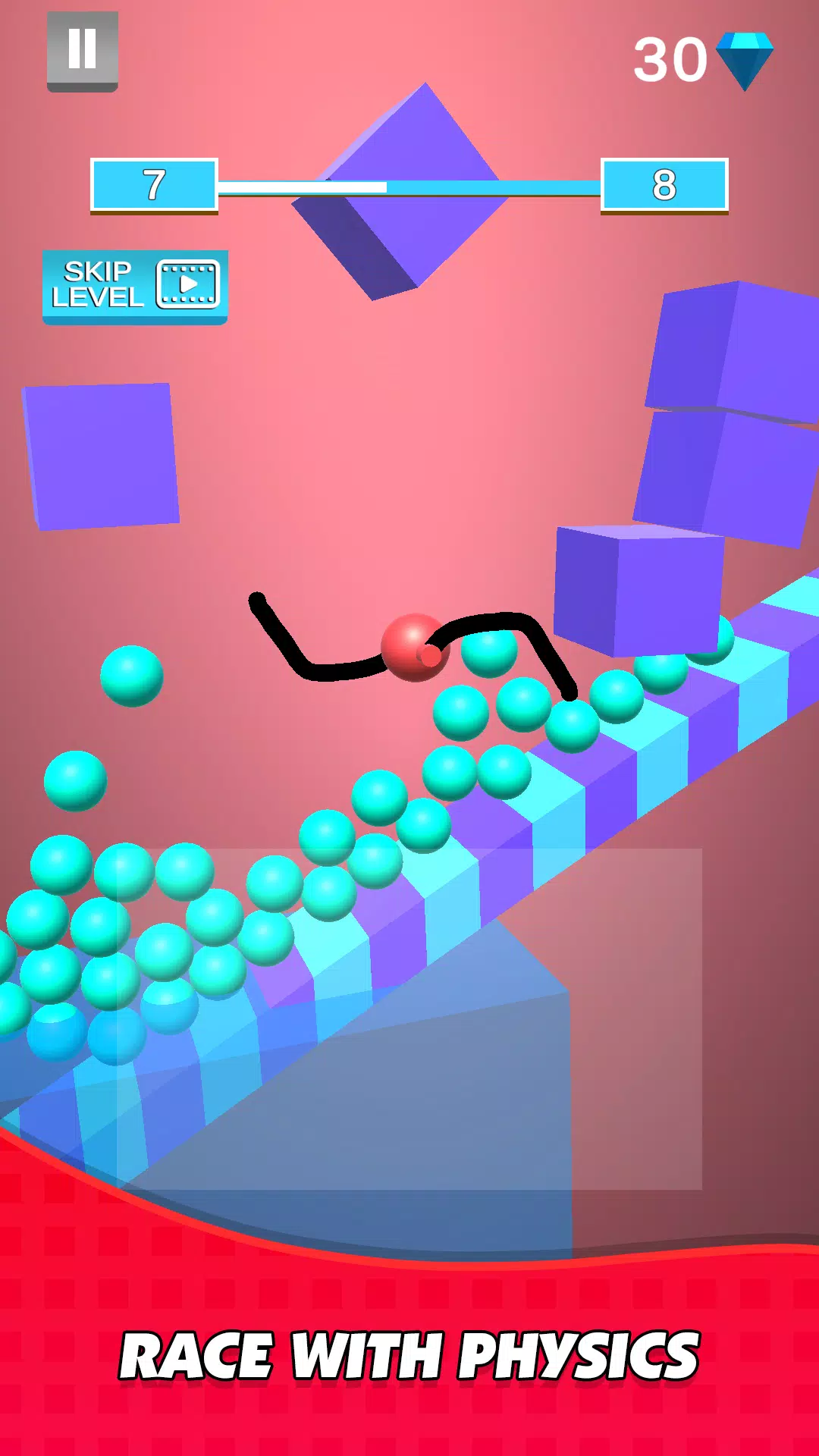 Physics Climber : Line Racing Screenshot2