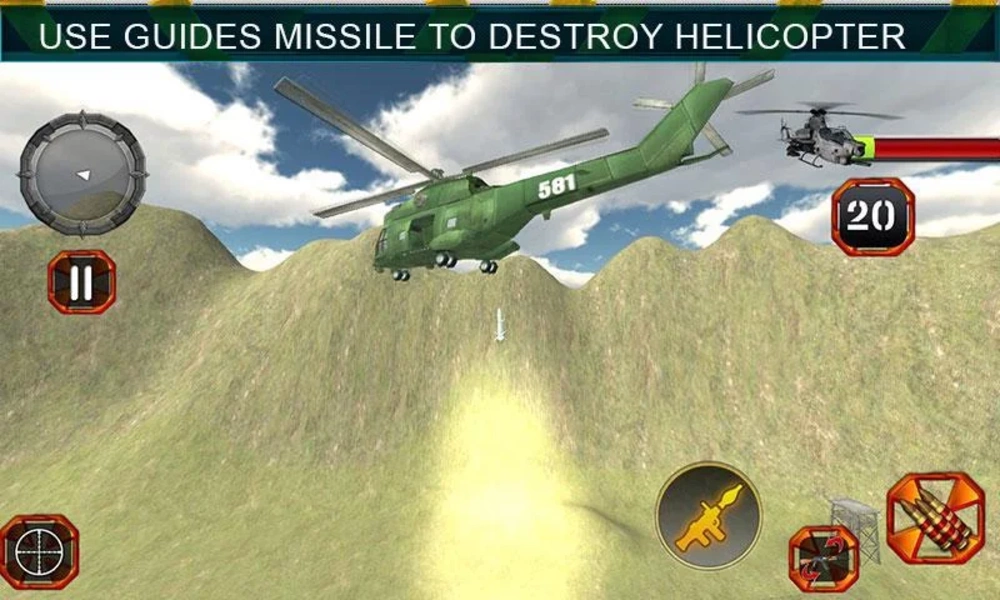 Sniper Shooting Heli Action Screenshot2