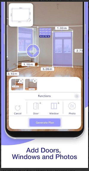 AR Plan 3D Tape Measure, Ruler Screenshot3