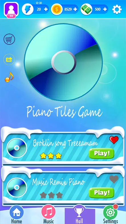 Fernanfloo Piano Tiles Game Screenshot1