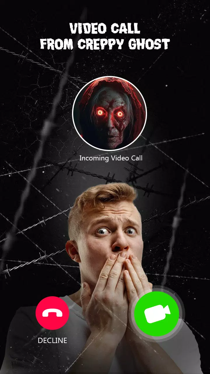 Scary Call & Ghost Chat Prank Screenshot1