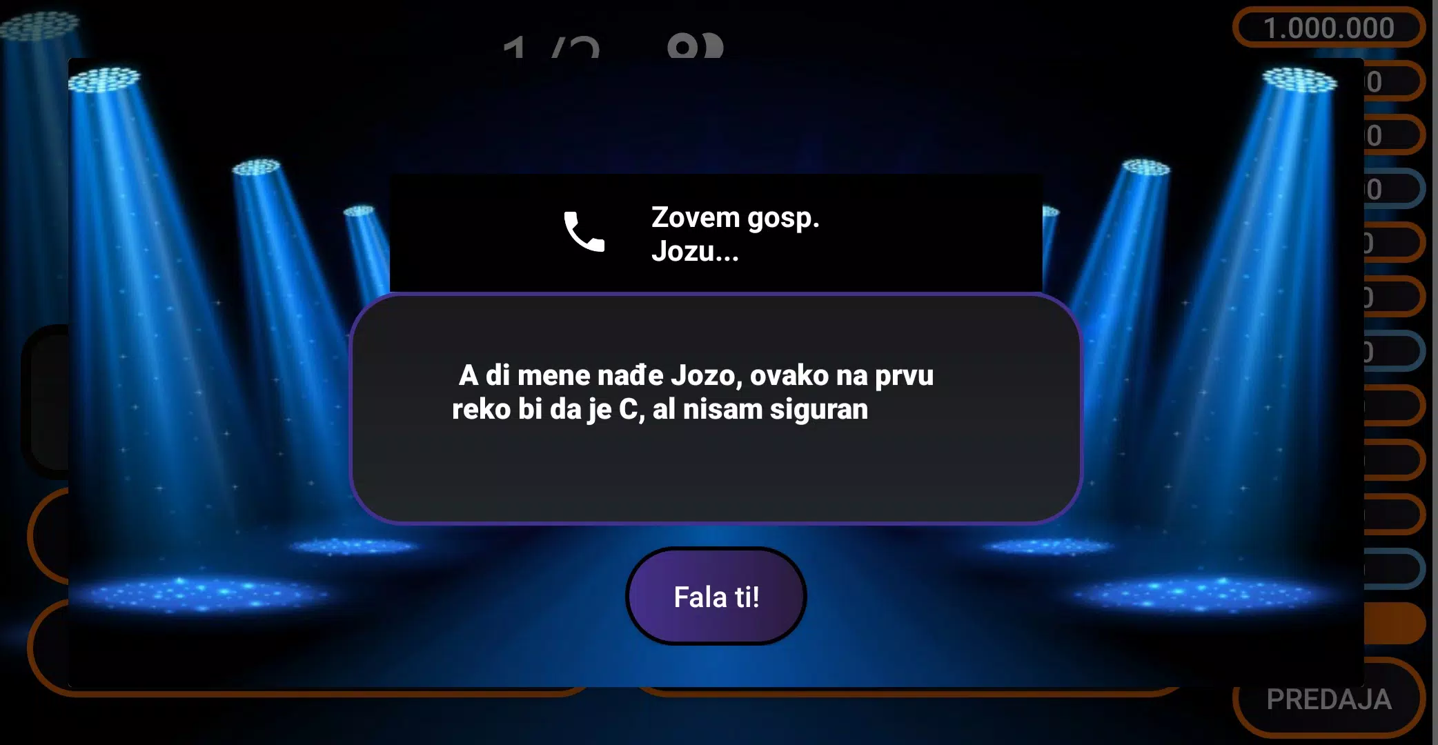 MilijuNaš Screenshot2