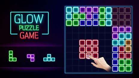 Glow Block Puzzle Screenshot1