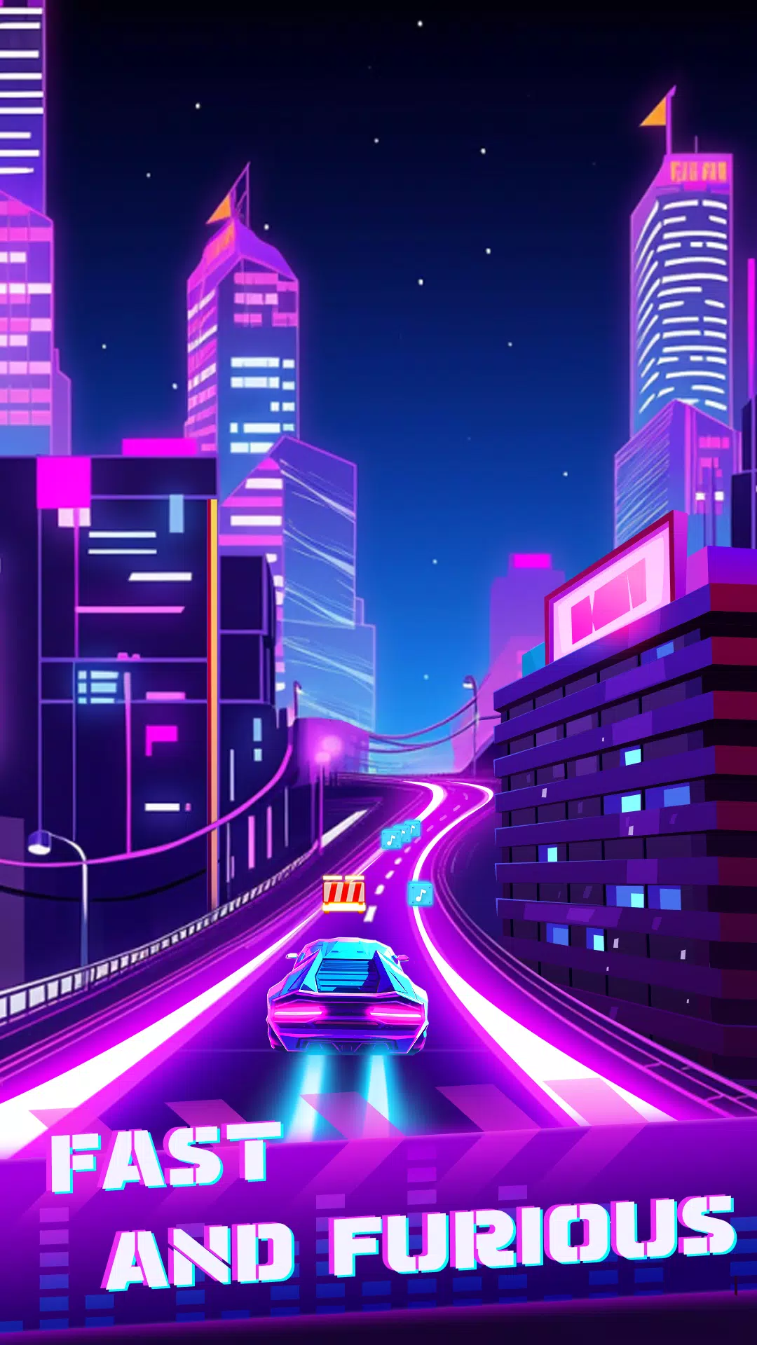 Magic Racing Car: EDM Music Screenshot1