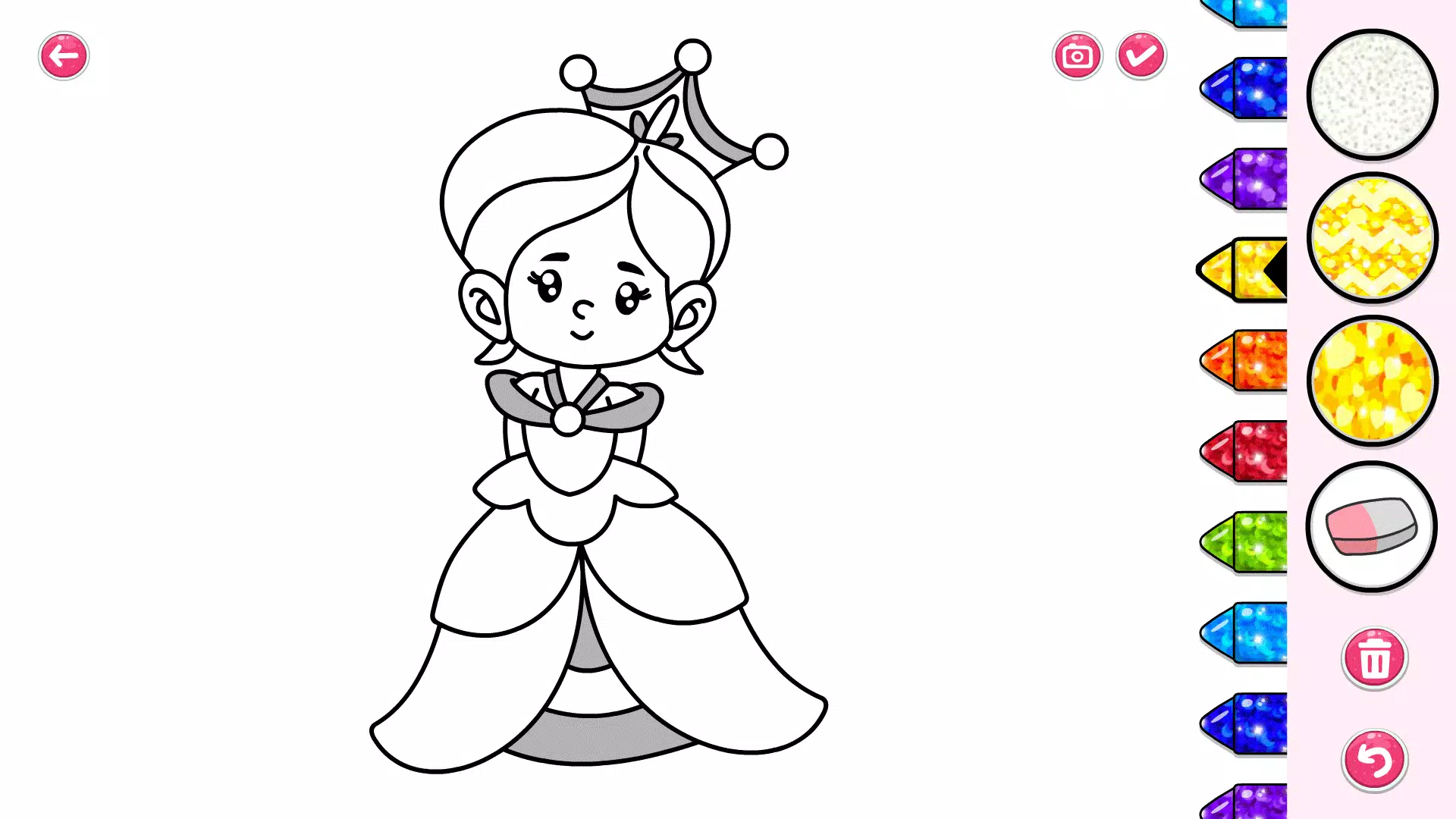 Princess Coloring Book Games Screenshot1