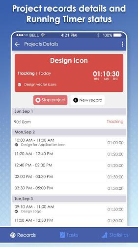 MyHours : Track Your Hours, Ti Screenshot6