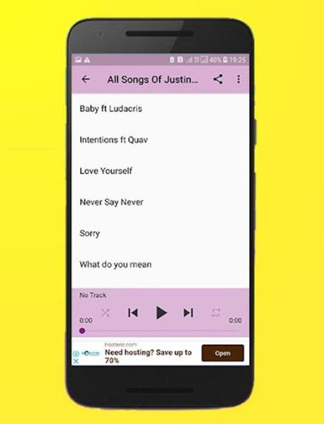 All Songs Of Justin Bieber Offline Screenshot2