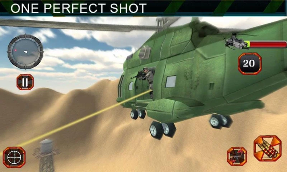 Sniper Shooting Heli Action Screenshot5