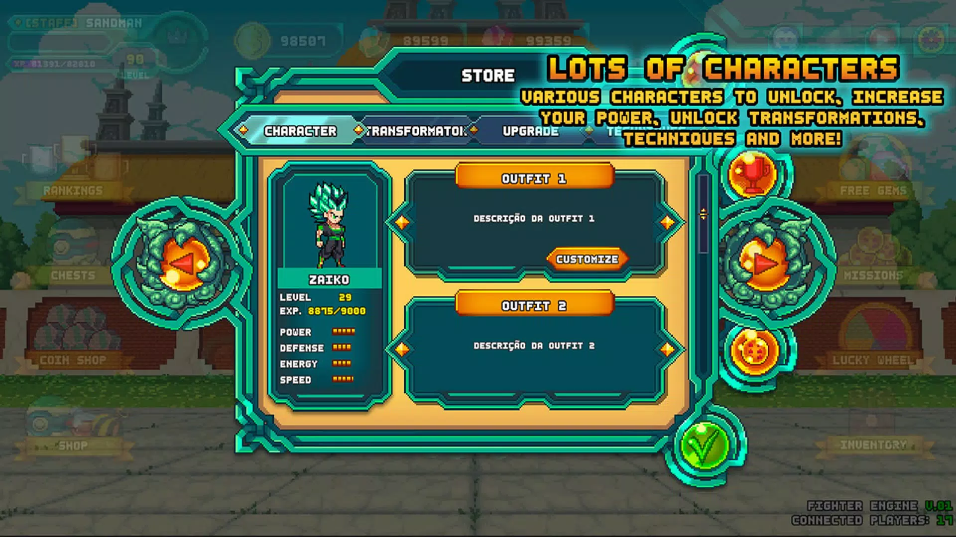 XENO BALL: LEGENDS WARRIORS Screenshot4