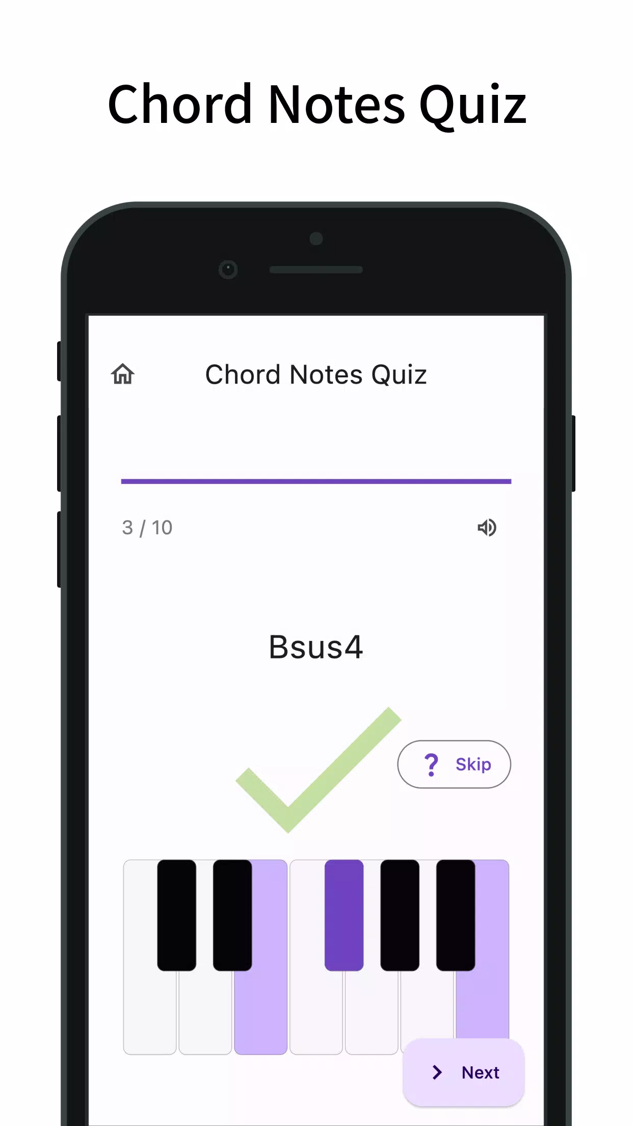 Chord Quiz: Learn Piano Chord Screenshot2