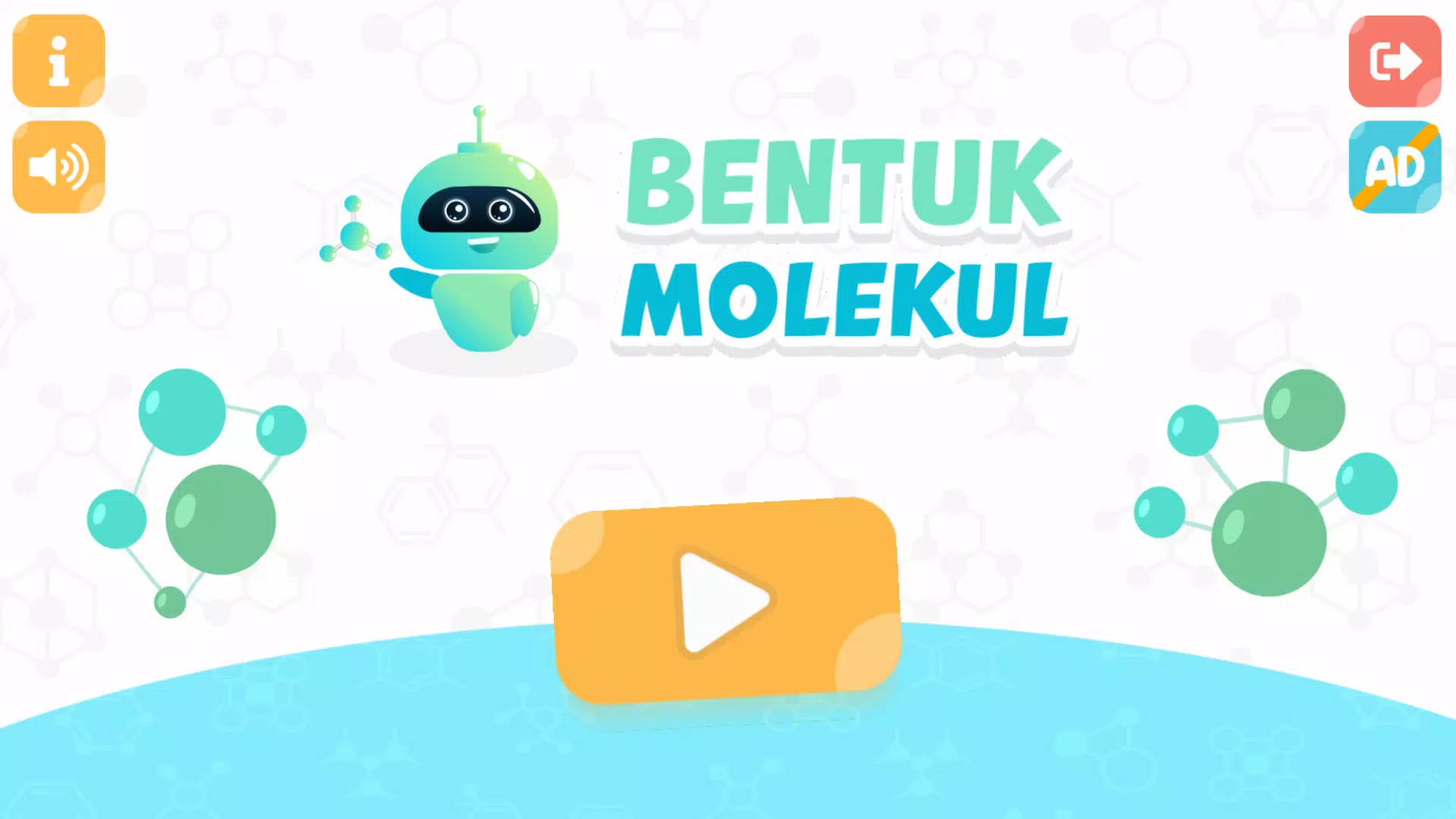 Bentuk Molekul 3D Simulasi Screenshot1