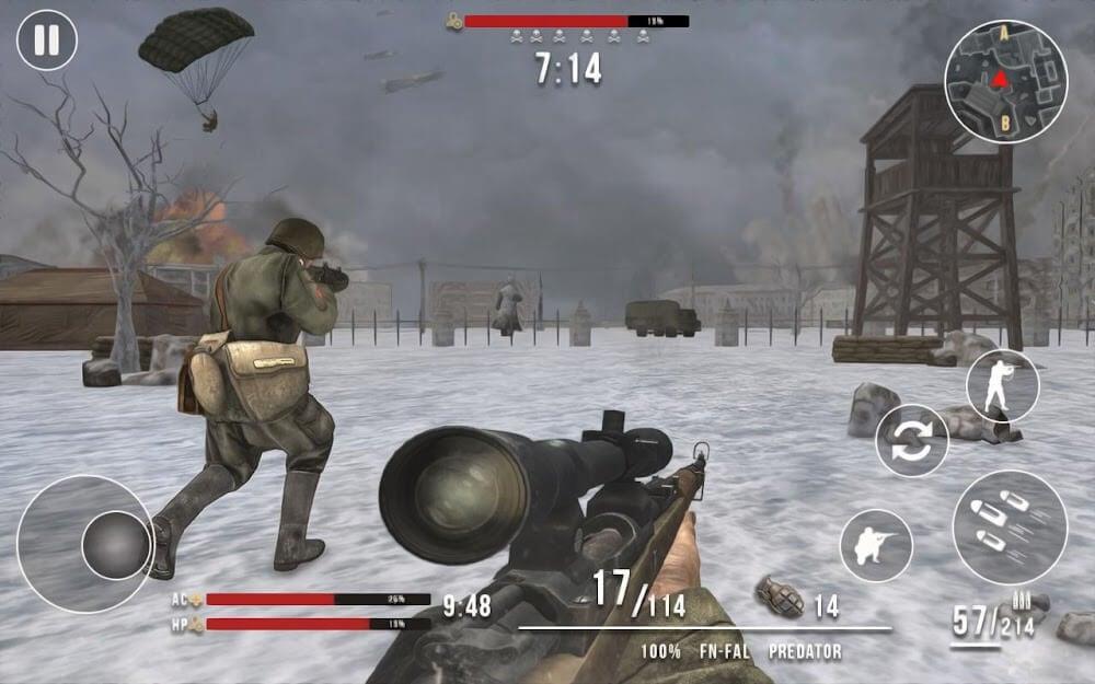 World War 2 Winter Heroes Screenshot1