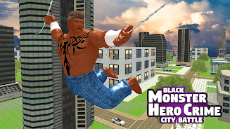 Black Monster Hero City Battle Screenshot4