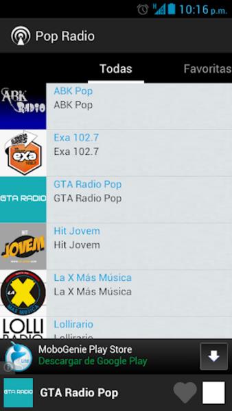 Pop Radio Screenshot6