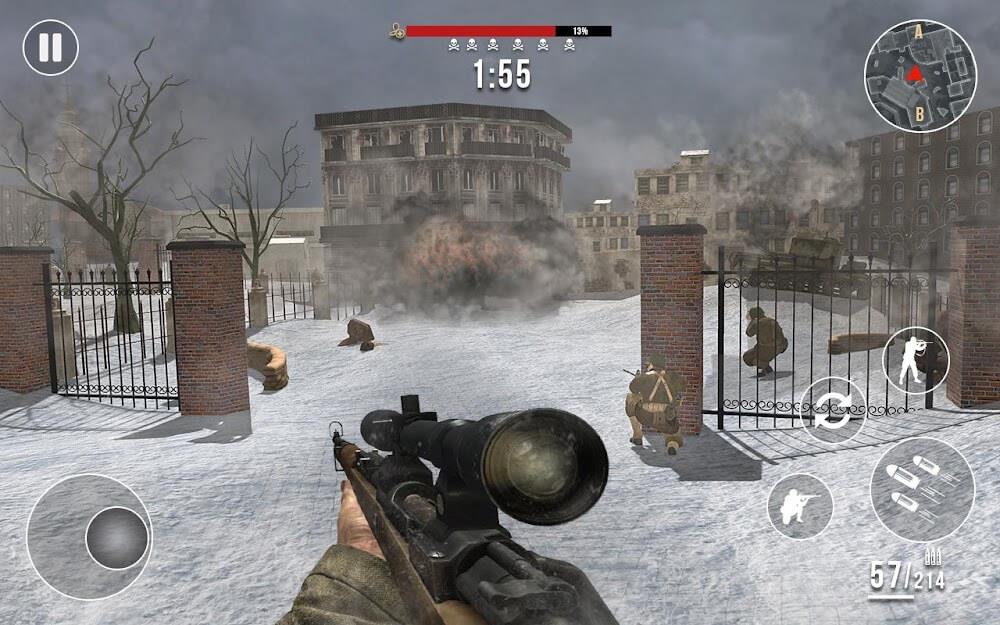 World War 2 Winter Heroes Screenshot5