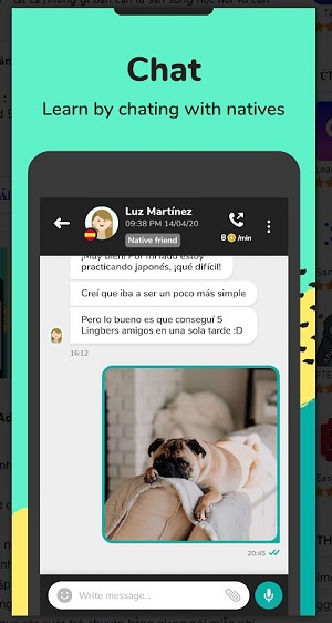 Lingbe: thực hành ngôn ngữ Screenshot1
