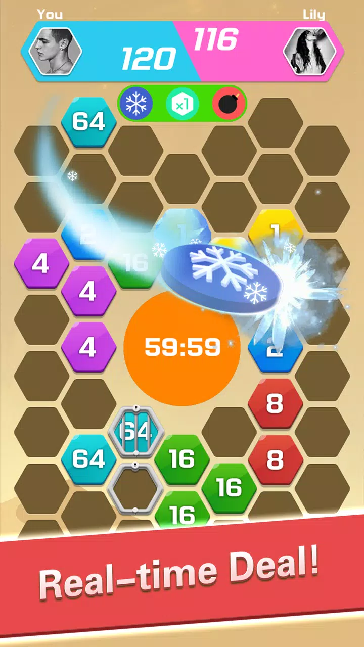 Merge Block Puzzle - 2048 Hexa Screenshot3