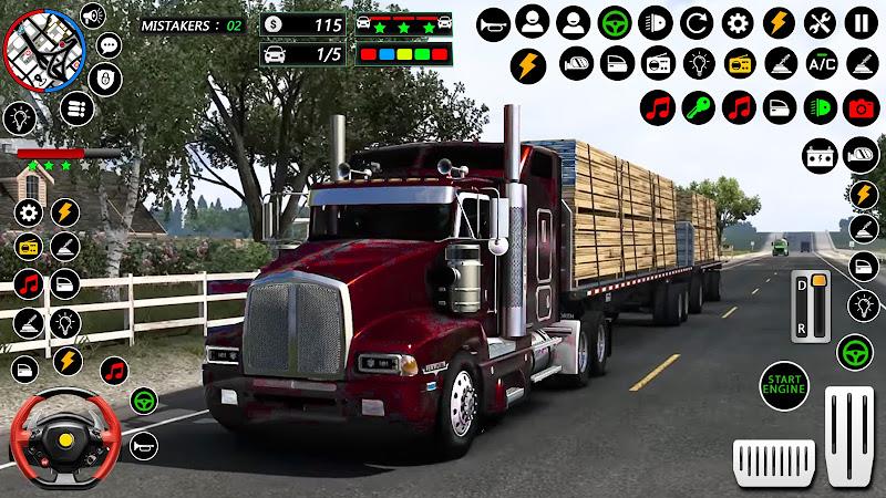 US Cargo Truck Simulator Games Screenshot2