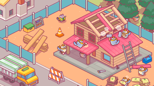 Lumbercat: Cute Idle Tycoon Mod Screenshot2