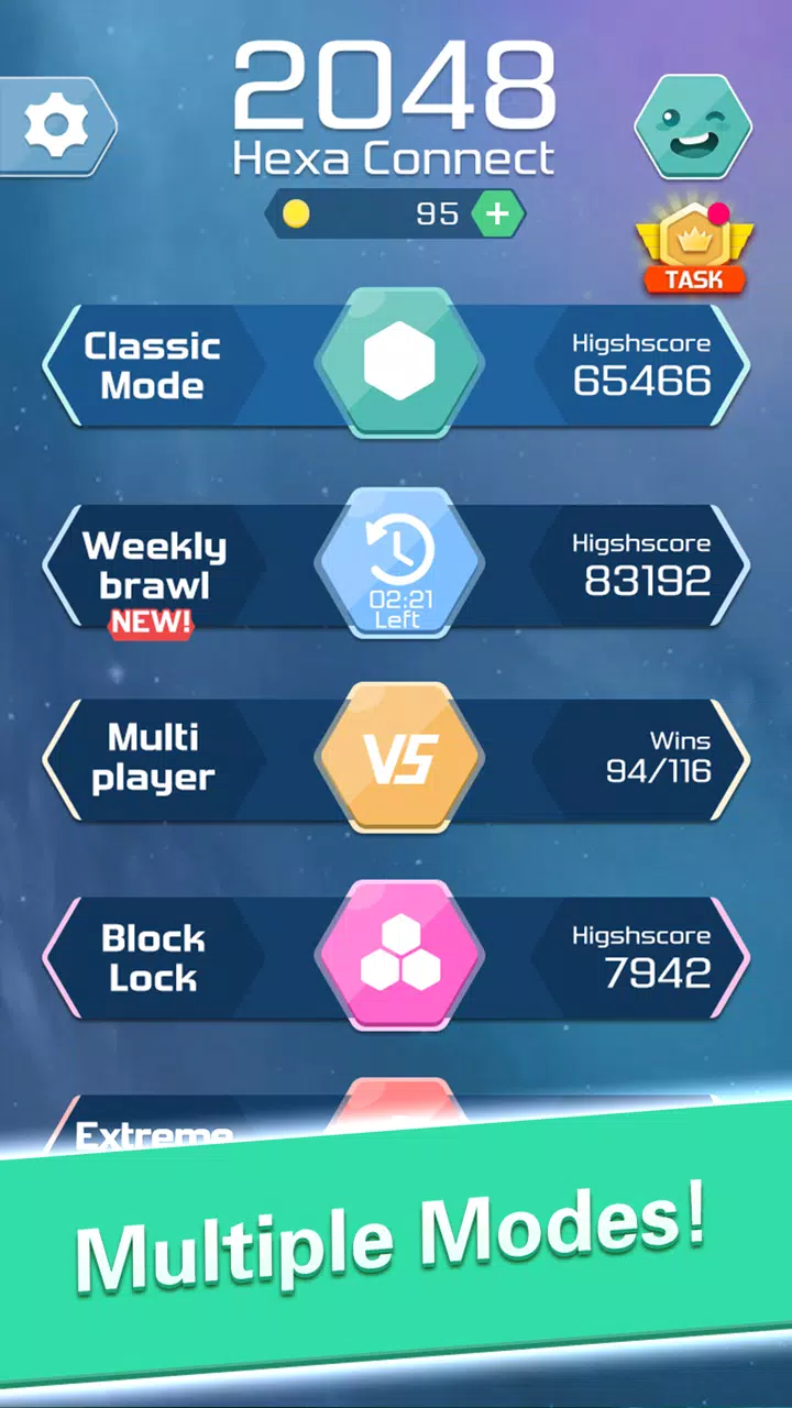 Merge Block Puzzle - 2048 Hexa Screenshot1